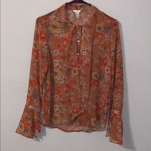 Floral Belle Bottom Blouse